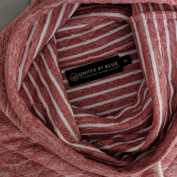 Heather Pink Slouchy Quilted Pullover - Picture 2 of 7